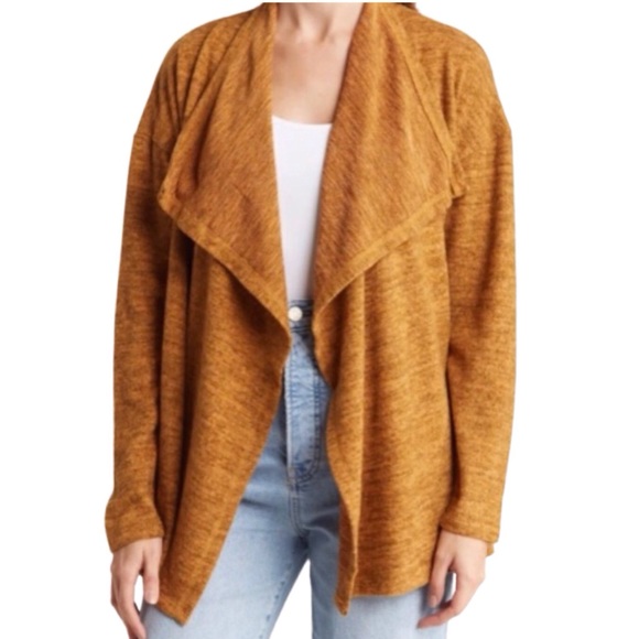 Olivia Sky Sweaters - Olivia Sky Cascade Open Front Cardigan (NWT) (Size: Medium)